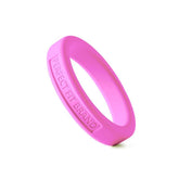 Classic Silicone Medium Stretch Penis Ring 44mm Pink COCK RINGS